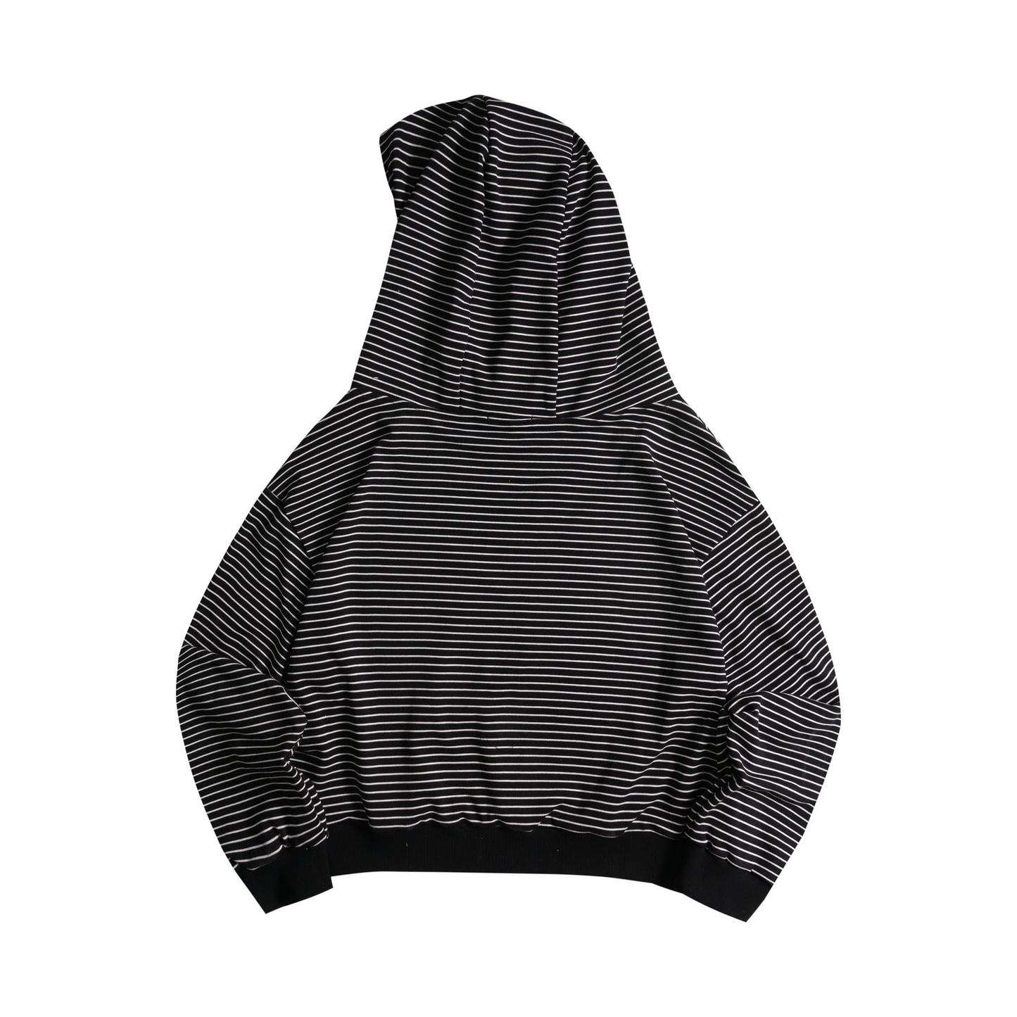 ワンポイントロゴストライプ/ルーズフーディーパーカー/2color/cm0135