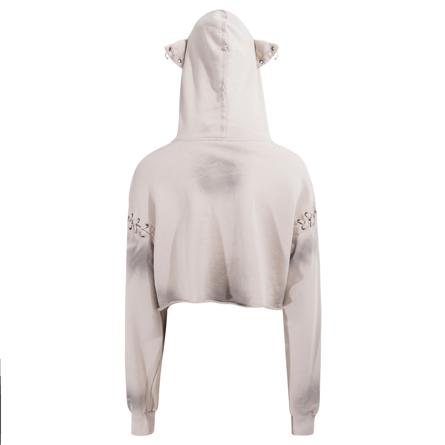 ショルダーリボンデザイン耳付きスウェット/2color/cm0027