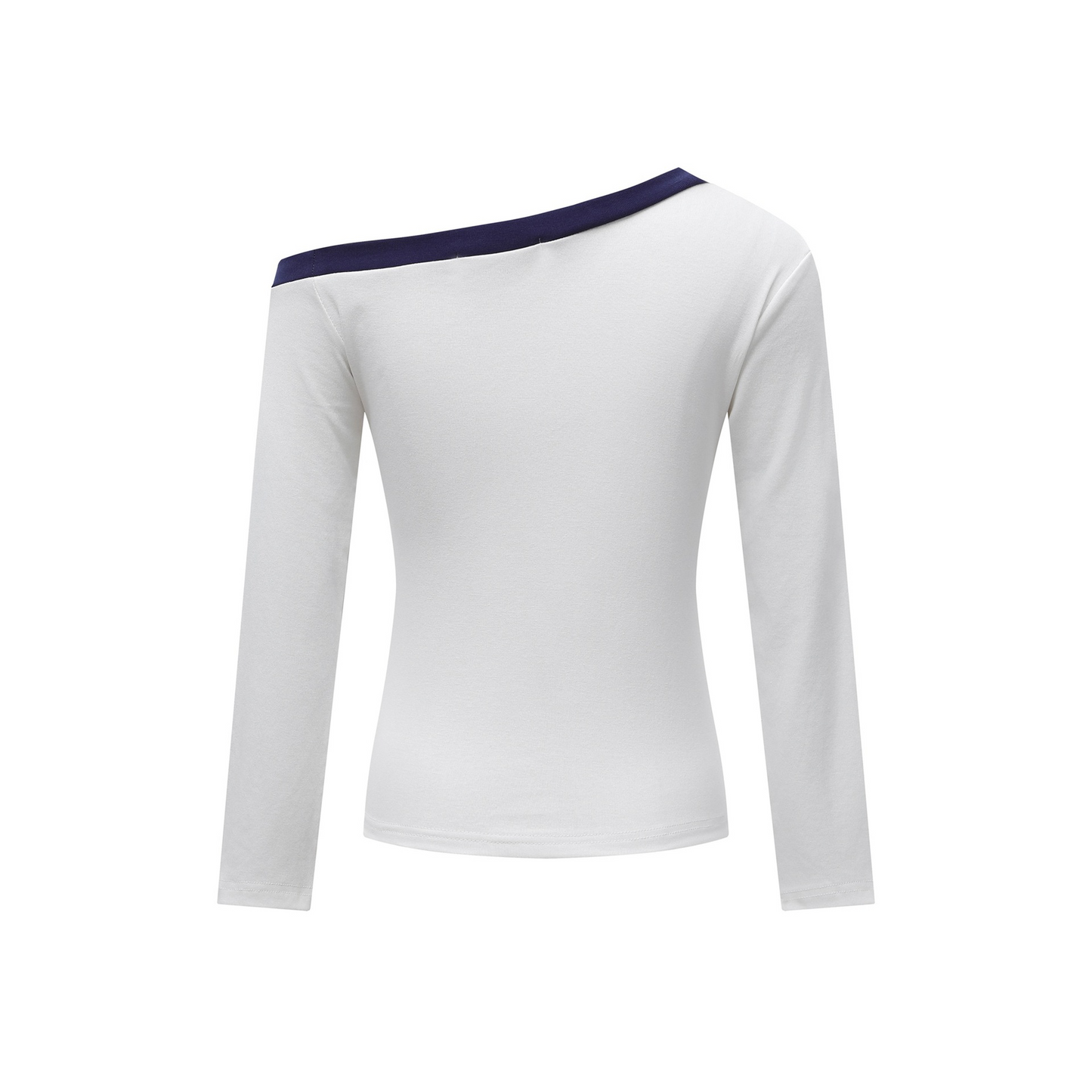 カラーライン/ナンバープリント長袖Tシャツ/2color/cm0100