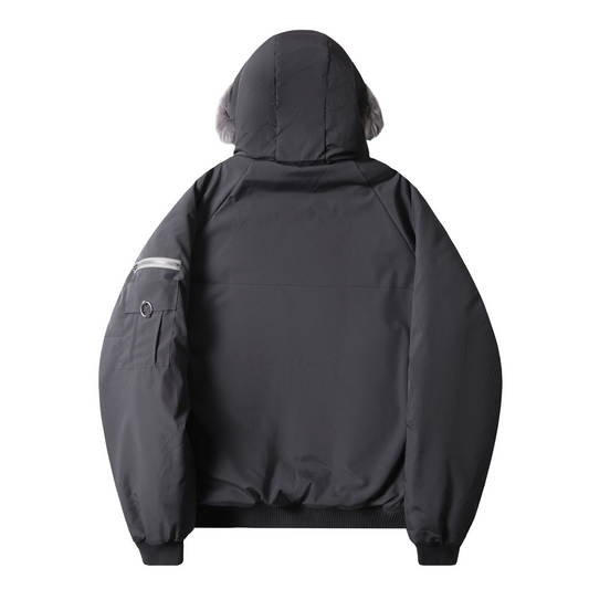 フェイクファーミリタリージャケットcm0001