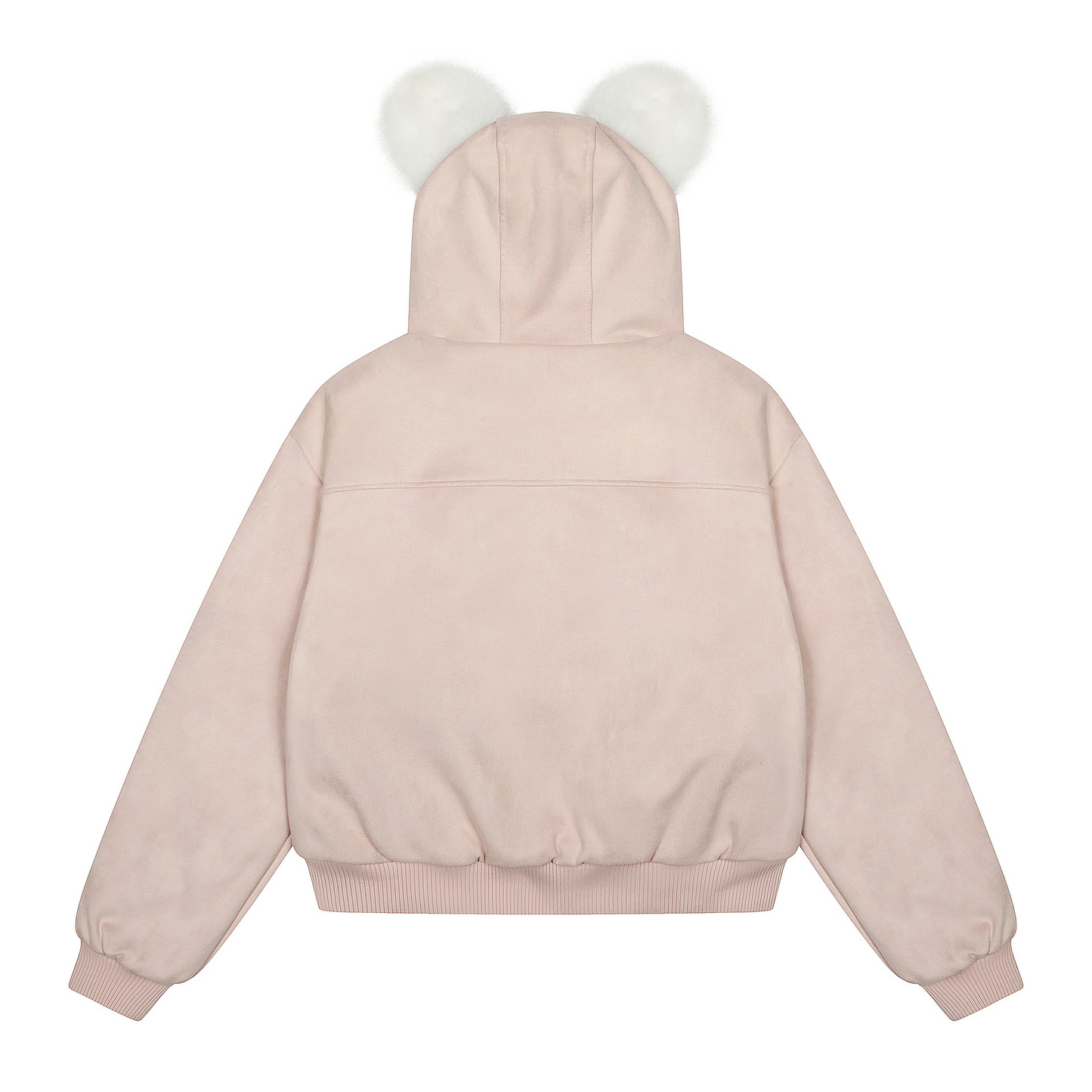 耳付きファーフードパッド入りジャケット/cm0068