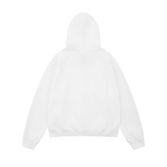 ファー付きイラストプリントパーカー/cm0022