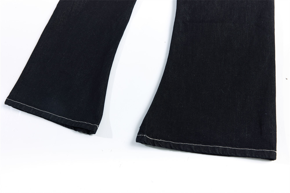 クロスデザインレオパードディテールワイドパンツ/cm0147