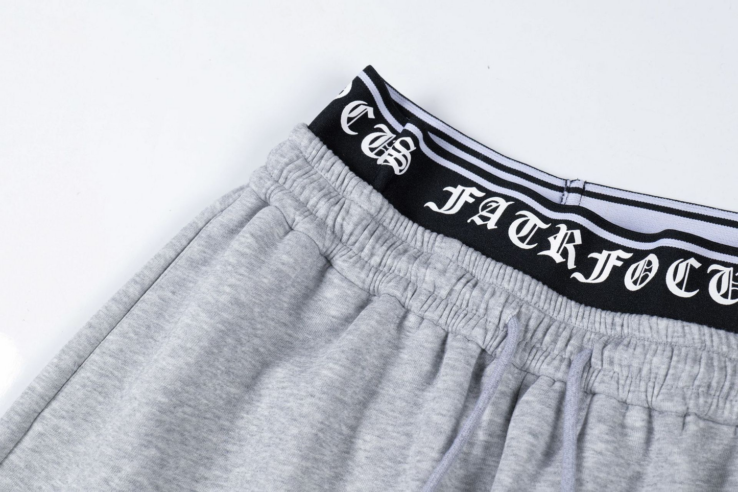 クロスデザインアルファベットスウェットパンツ/cm0092
