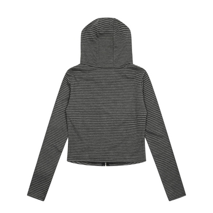 スタープリントジップアップスウェット