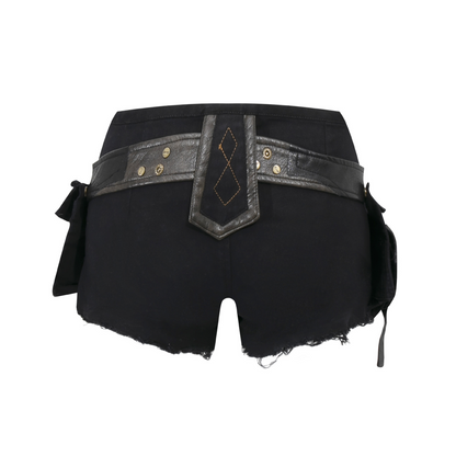 ベルトデザインショートパンツ/4color/cm0137