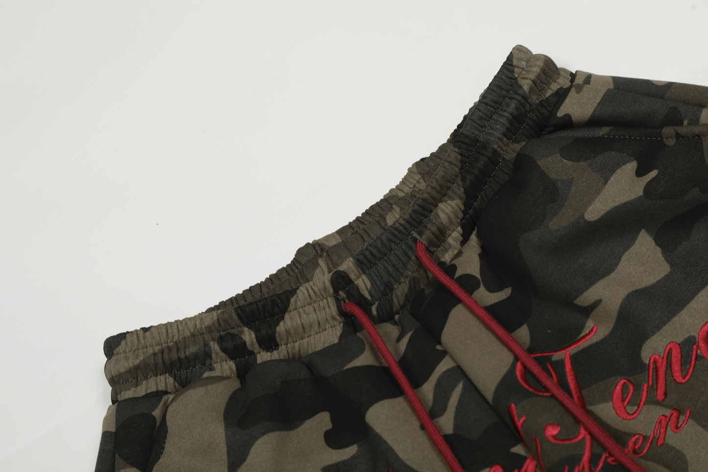 カモフラ柄サイドラインパンツ/cm0054