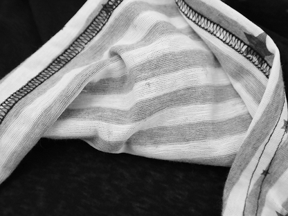 2color/フェイクレイヤードロゴ入りトップス/cm0239