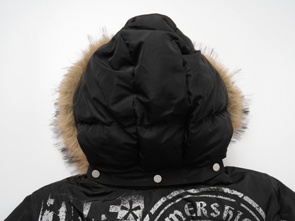 ファー付きパファージャケット/2color/cm0087