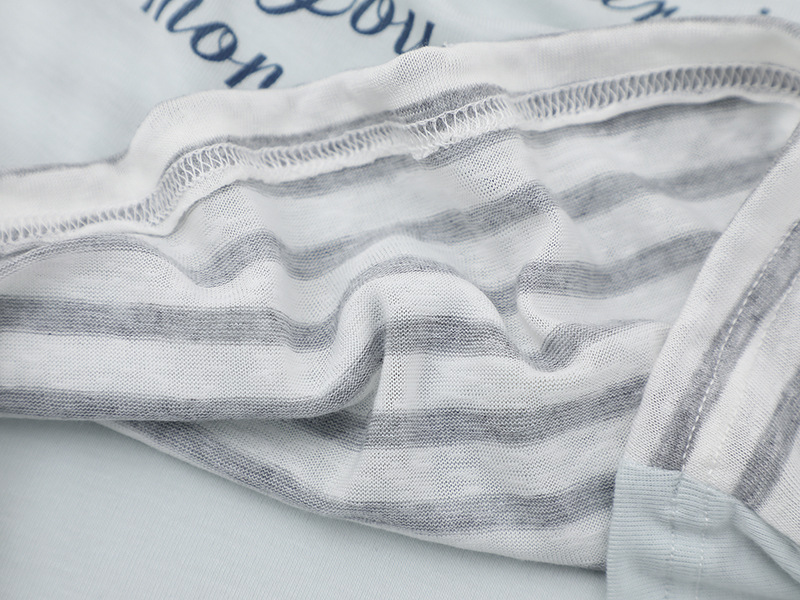 2color/フェイクレイヤードボーダートップス/cm0240