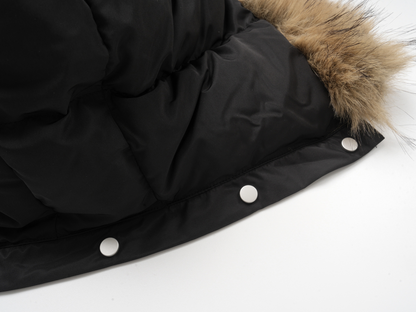ファー付きパファージャケット/2color/cm0087