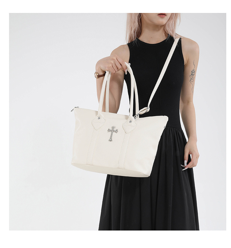 クロスアクセサリー付き2wayショルダーバッグ/6color/cm0110