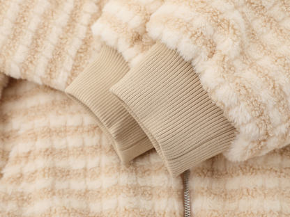 ボーダーボアジャケット/2color/cm0006