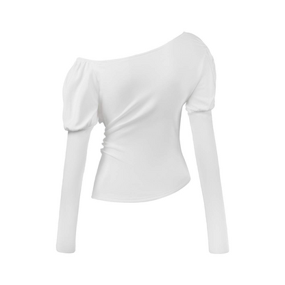 4ボタンプリント長袖トップス/3color/cm0152