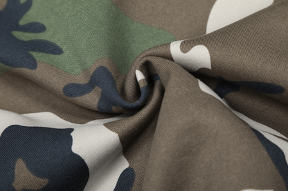 カモフラージュフード付きスウェットパーカー/cm0131