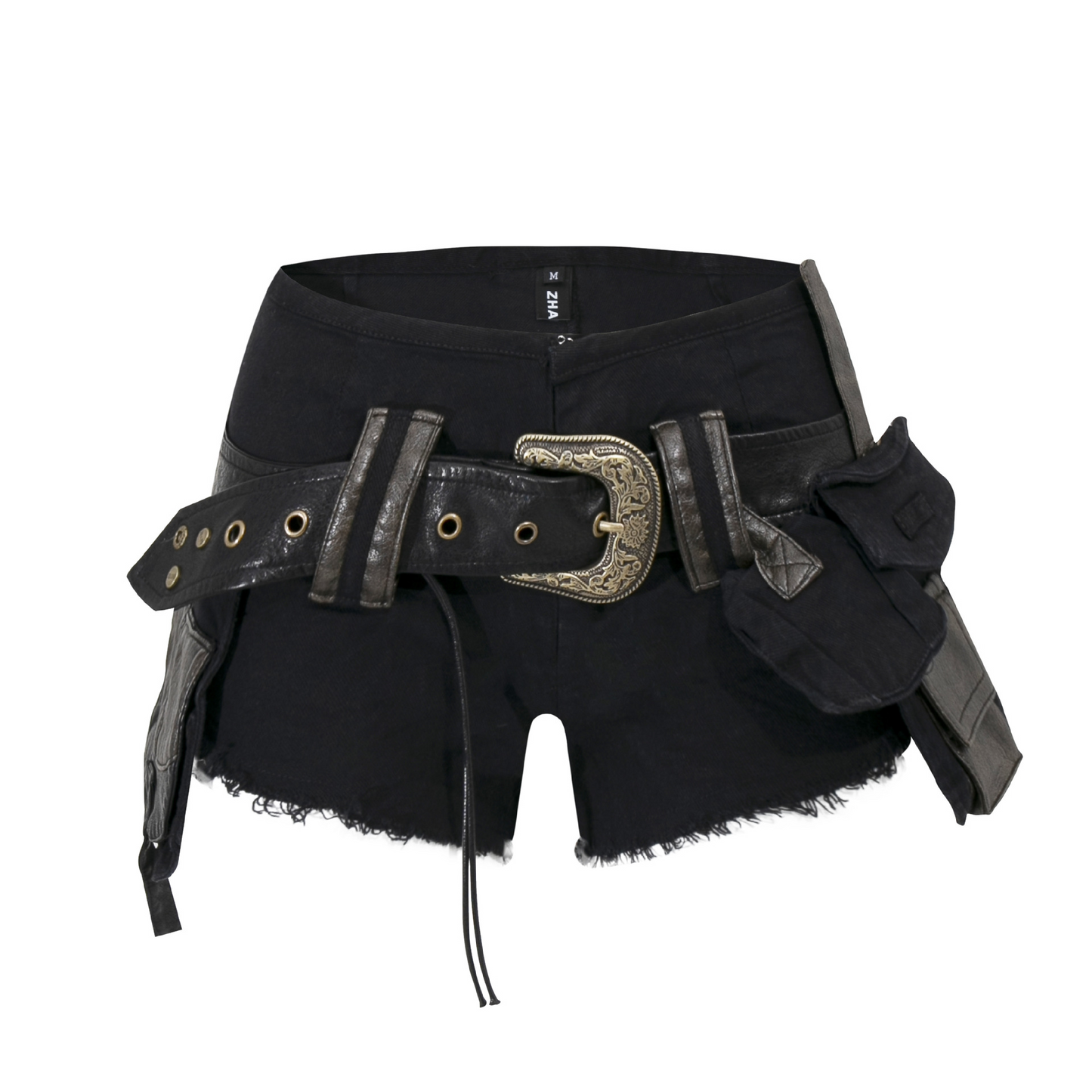 ベルトデザインショートパンツ/4color/cm0137