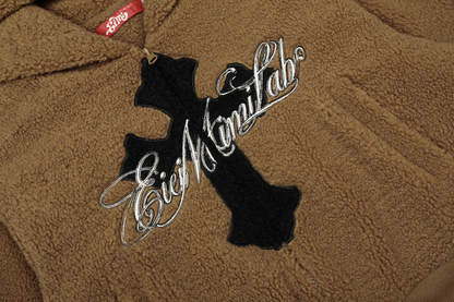 クロスロゴボアパーカー/2color/cm0146