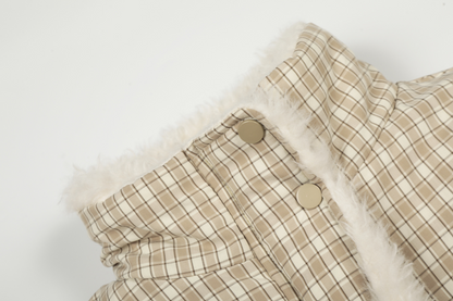 リバーシブルボアジャケット/2color/cm0069