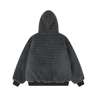 ボーダーボアジャケット/2color/cm0006