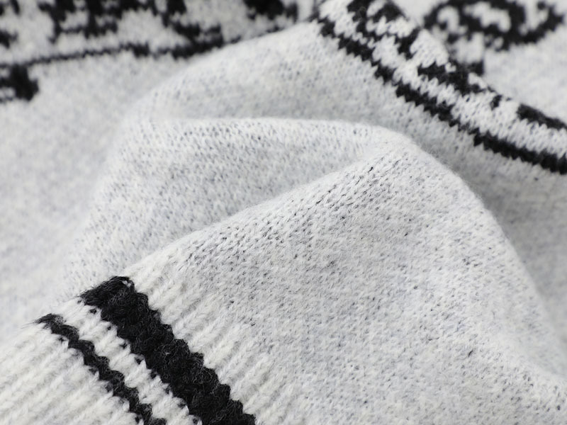 クロスデザインダメージ加工ニットカーディガン/2color/cm0084