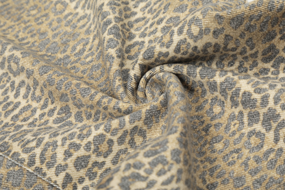 ヒョウ柄ルーズデニムパンツcm0010