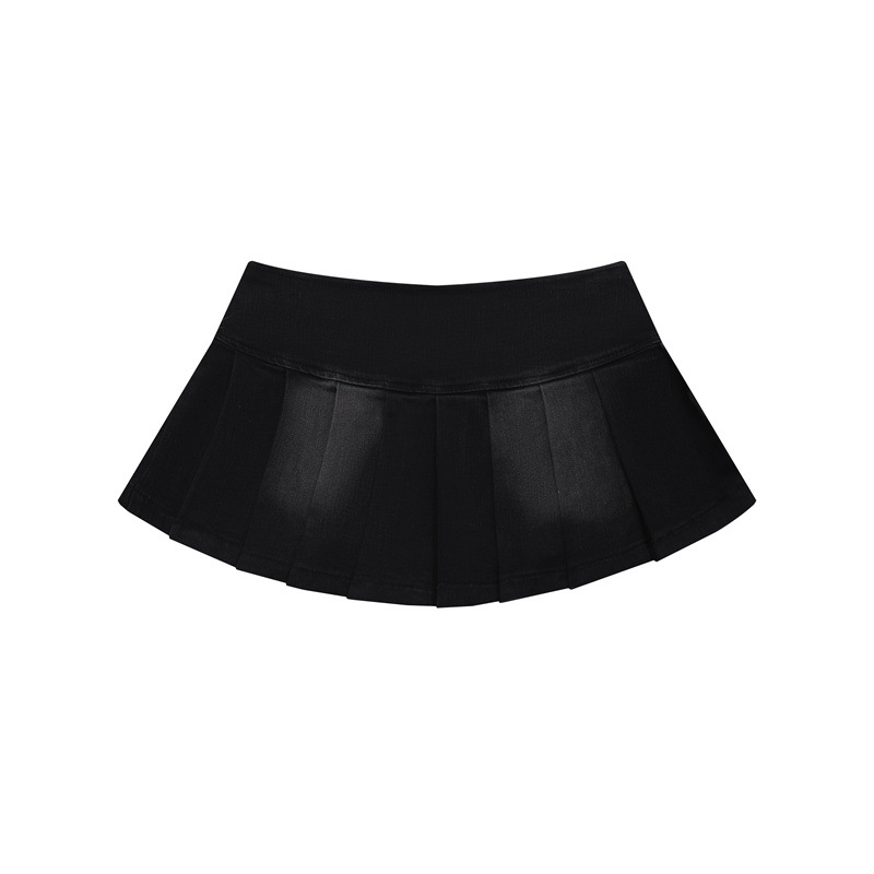 スタープリントデニムミニスカート/3color/cm0011