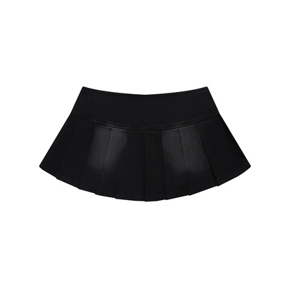 スタープリントデニムミニスカート/3color/cm0011