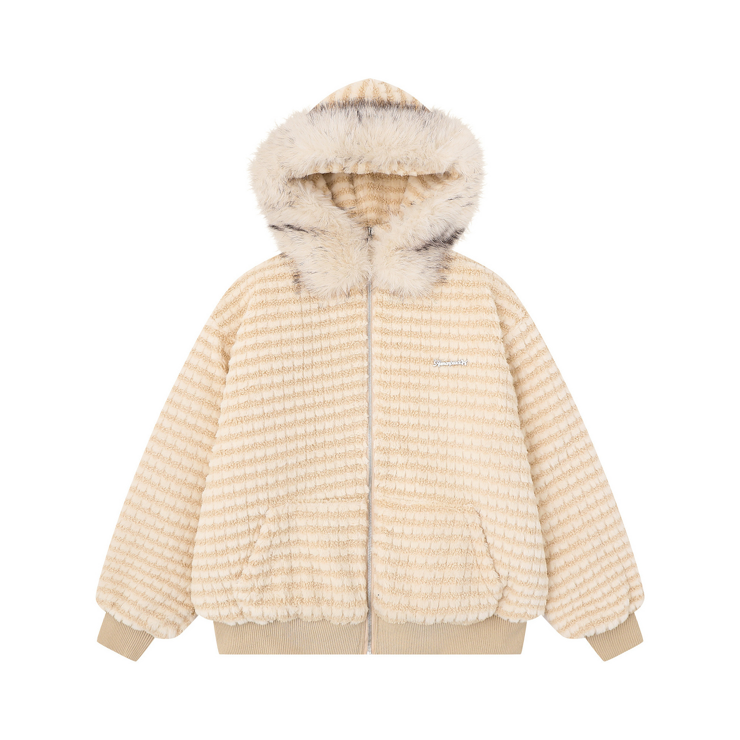 ボーダーボアジャケット/2color/cm0006