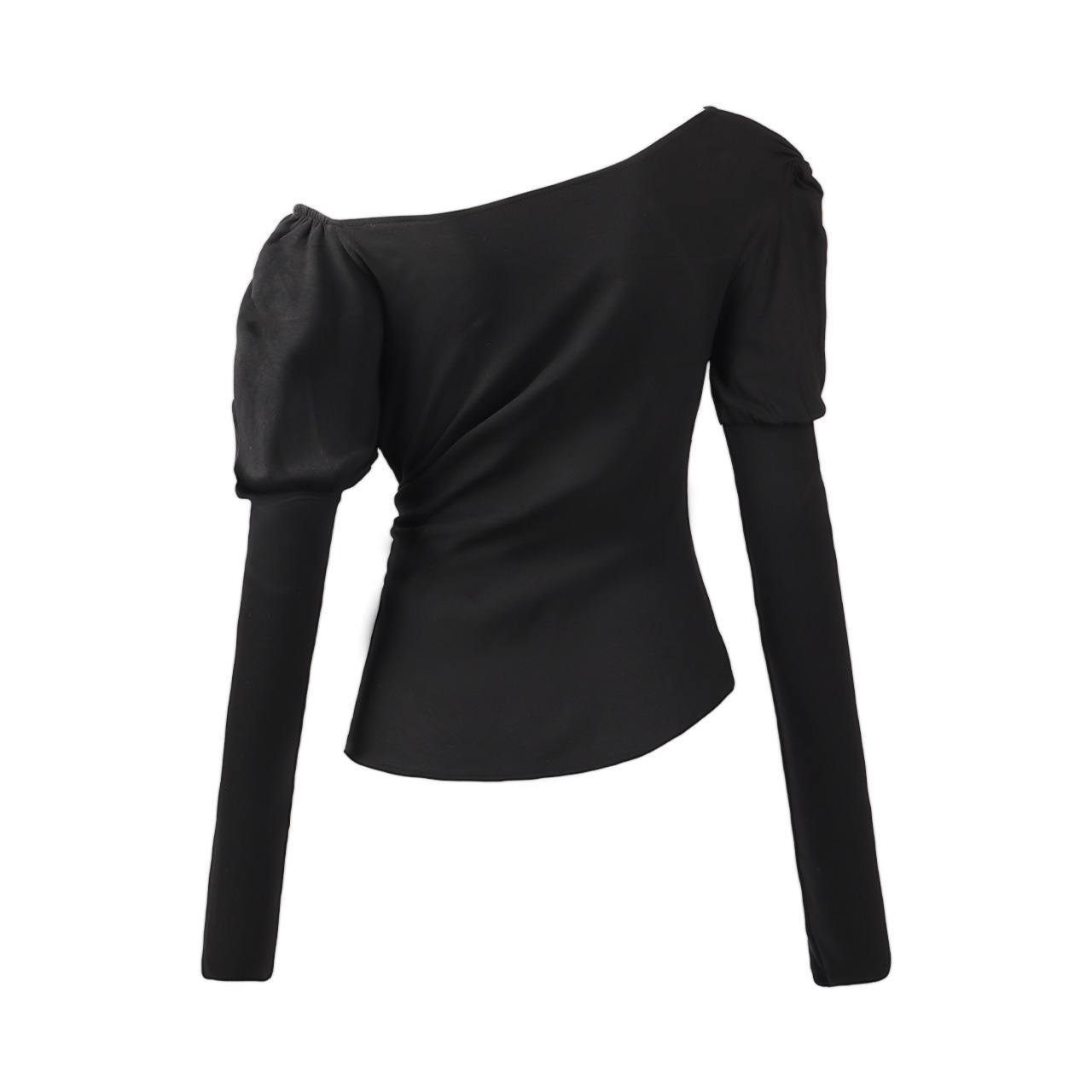 4ボタンプリント長袖トップス/3color/cm0152