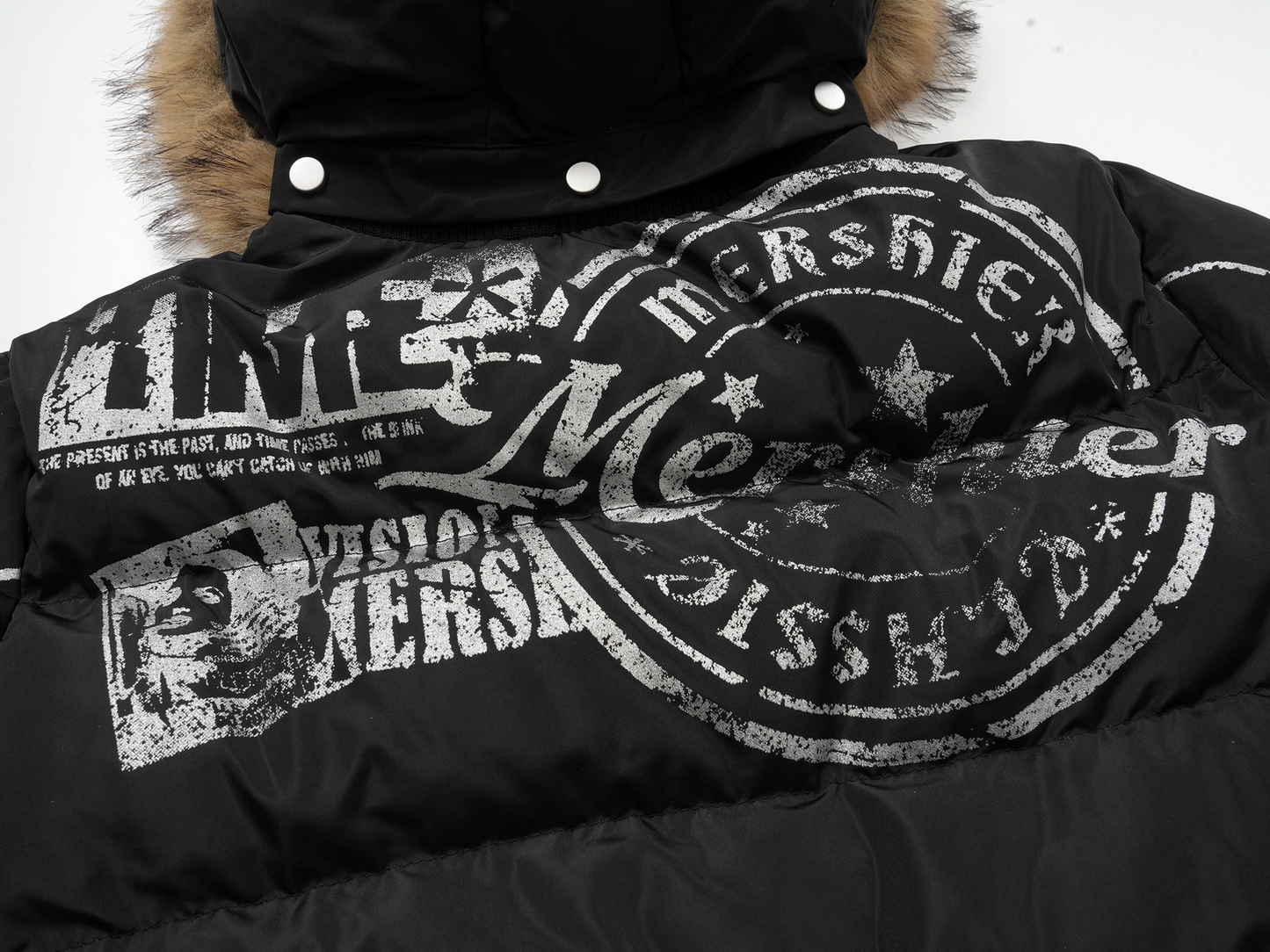 ファー付きパファージャケット/2color/cm0087