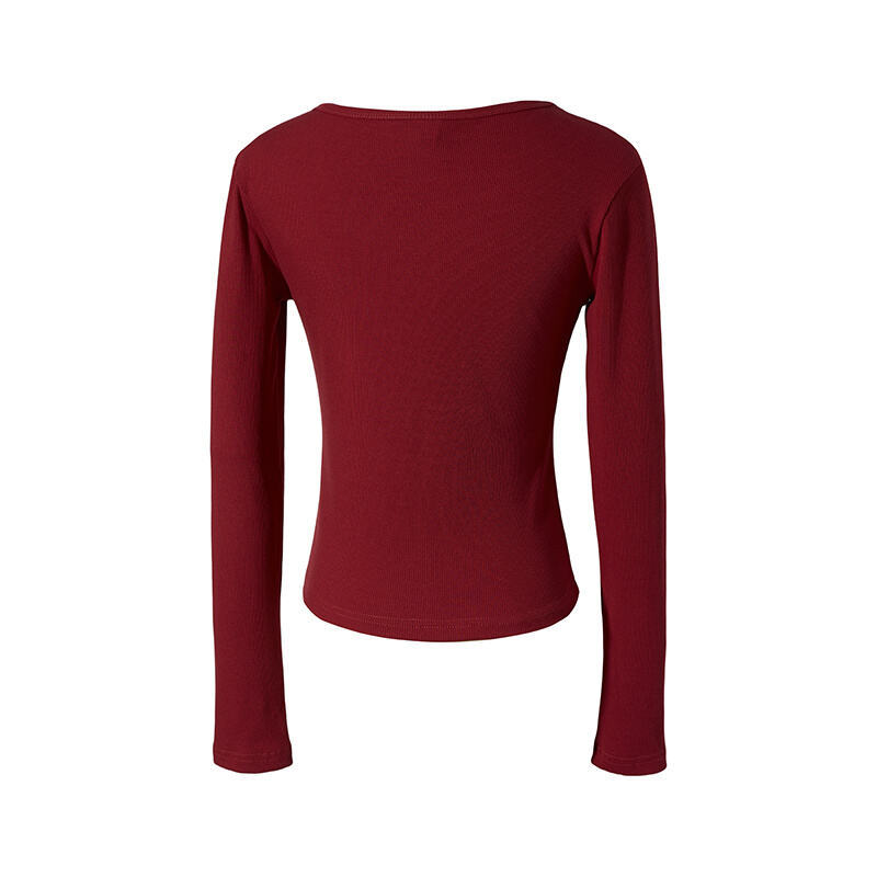 レースラインスポーティー/ナンバー刺繍長袖Tシャツ/2color/cm0099