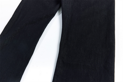 クロスデザインレオパードディテールワイドパンツ/cm0147