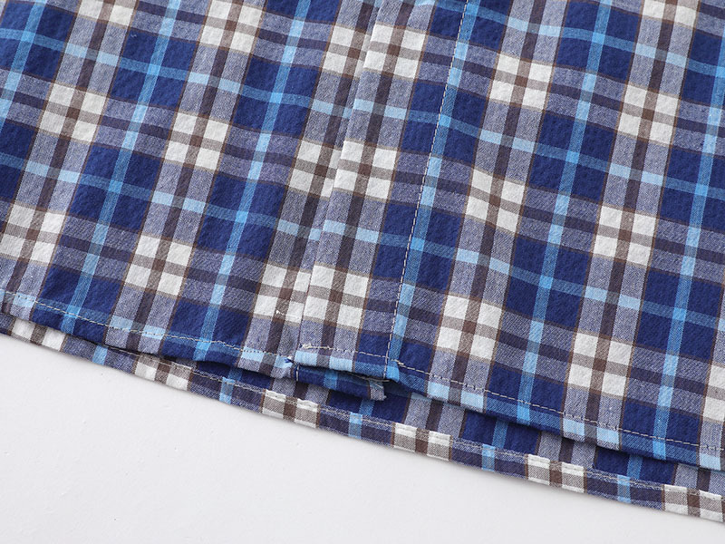 フェイクレイヤーチェックシャツジャケット/2color/cm0082