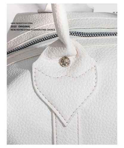 クロスアクセサリー付きスタッズディテールバッグ/cm0113