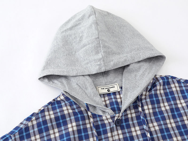 フェイクレイヤーチェックシャツジャケット/2color/cm0082