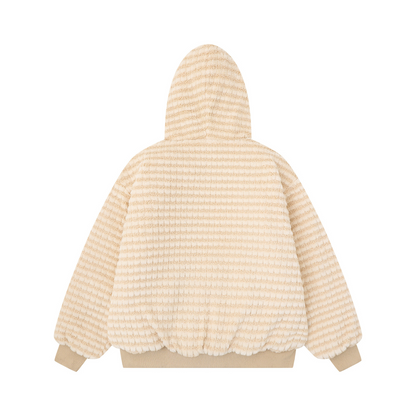 ボーダーボアジャケット/2color/cm0006