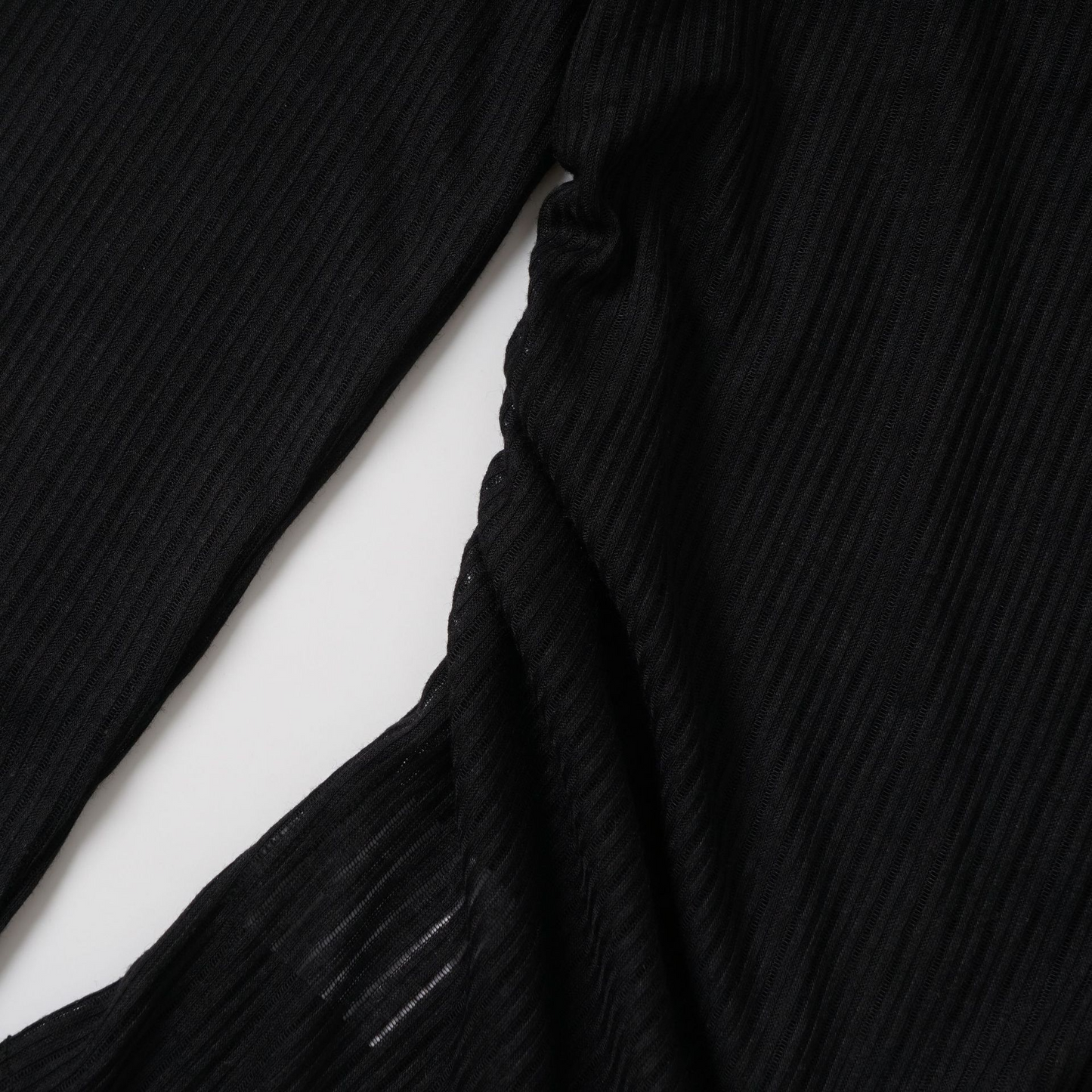 ベルトデザインラインストーン長袖トップス/2color/cm0156