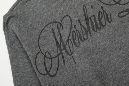 ジップアッププリントロゴカーディガン/2color/cm0132