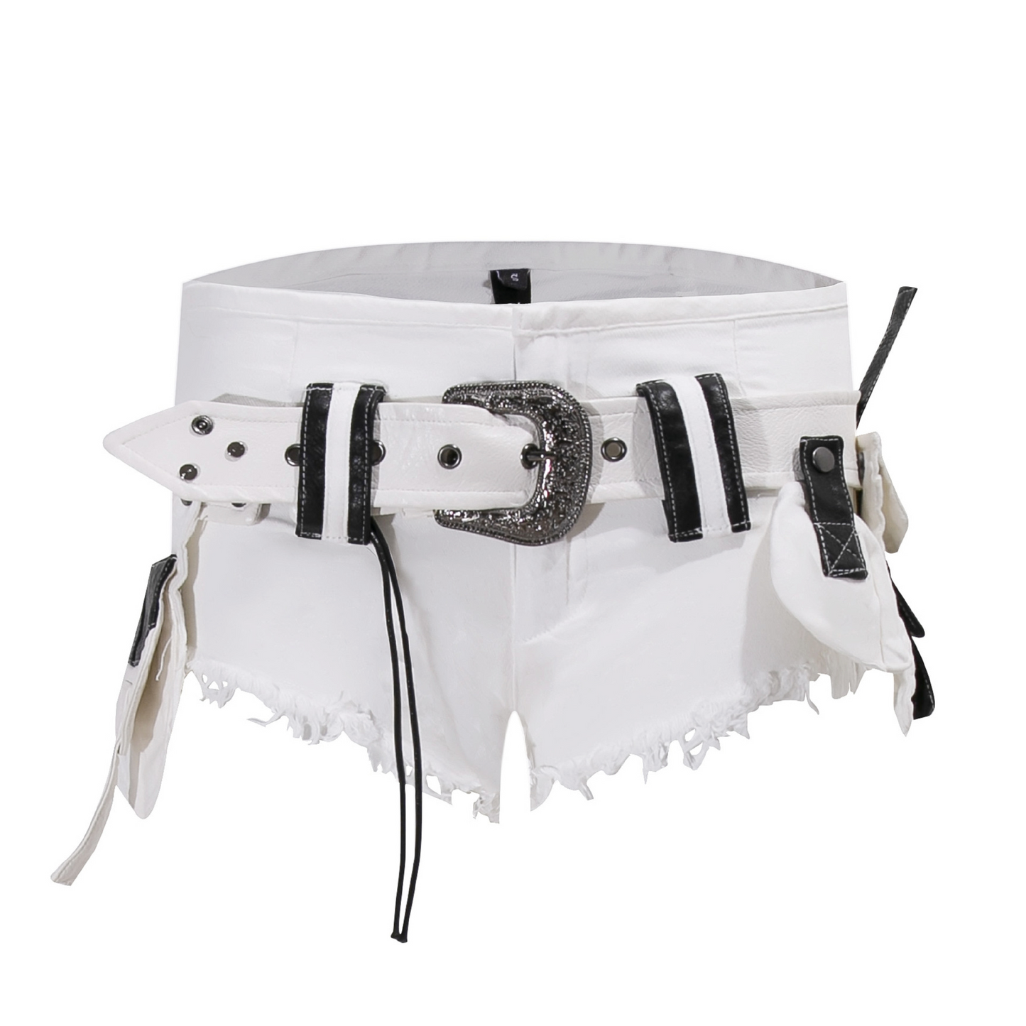 ベルトデザインショートパンツ/4color/cm0137