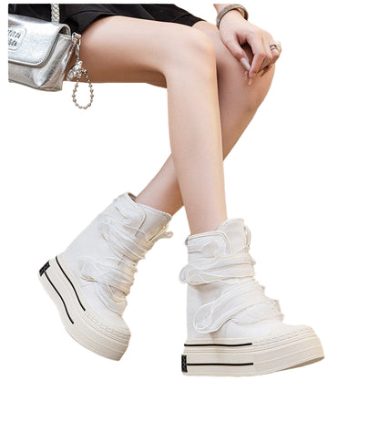 ベルクロショートスニーカーブーツ/2color/cm0149