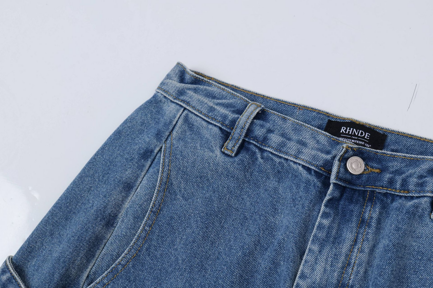 ワイドウォッシュドデニムパンツcm0009