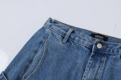 ワイドウォッシュドデニムパンツcm0009