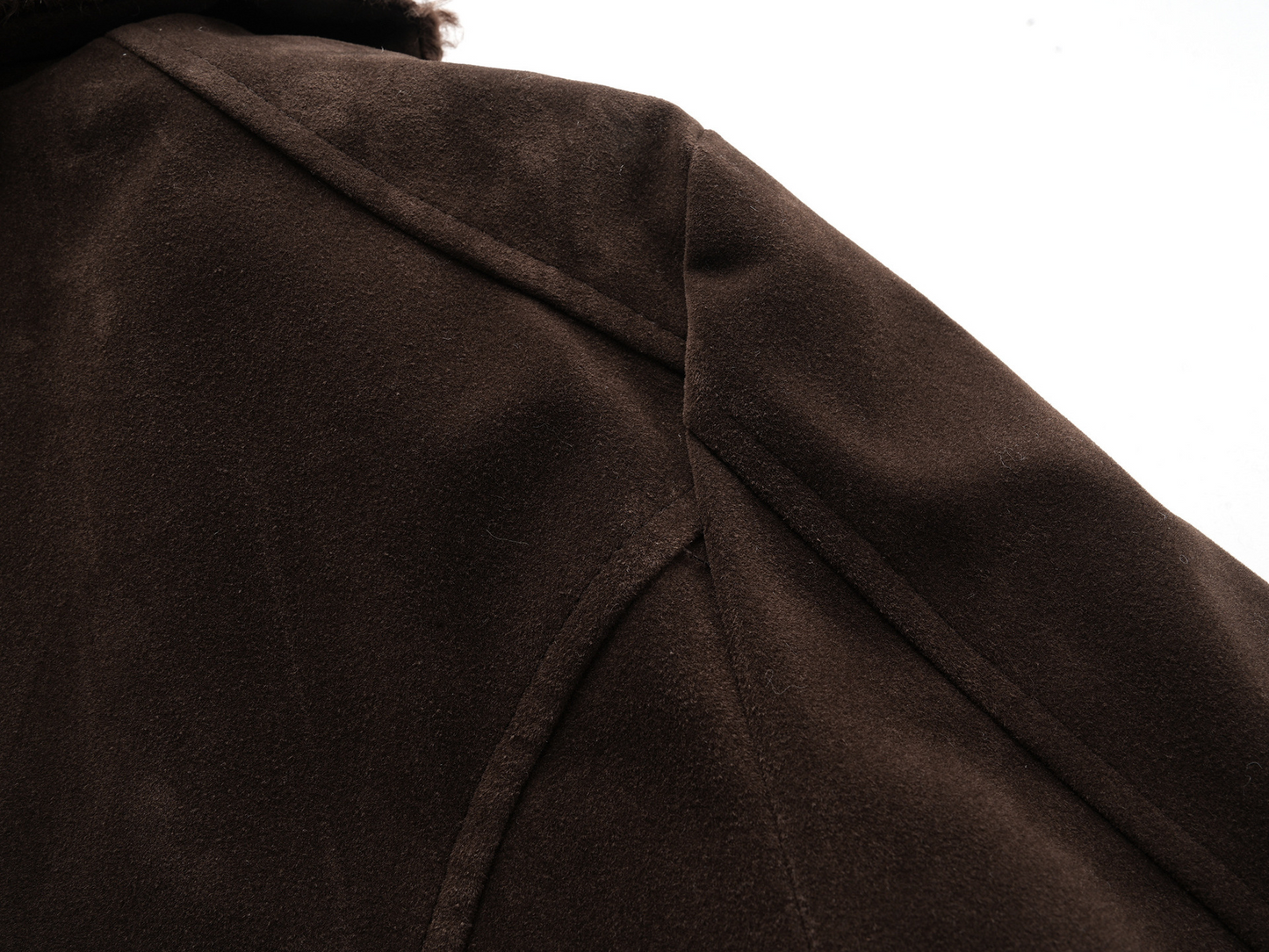 ボアネッククロスデザインアルファベットディテールボタンジャケット/2color/cm0033