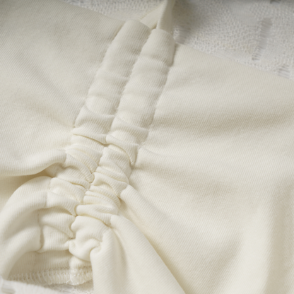 ヴィンテージデザインメッシュダメージ加工長袖トップス/2color/cm0059