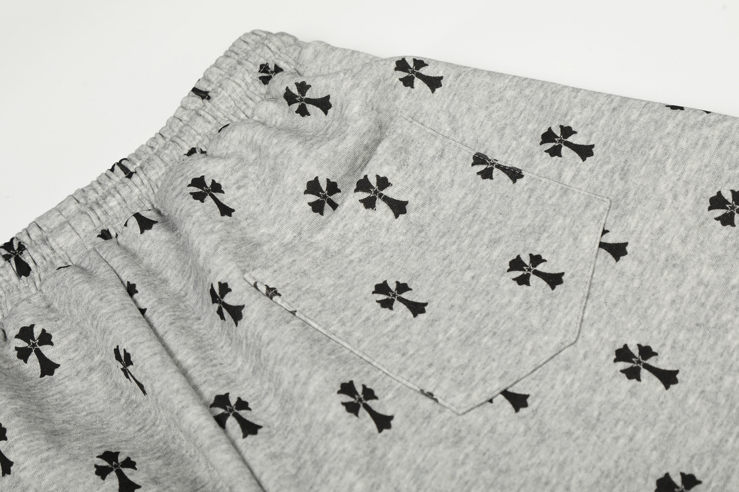 クロス柄スターロゴワイドパンツ/2color/cm0076