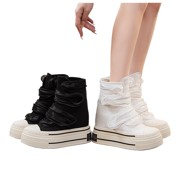 ベルクロショートスニーカーブーツ/2color/cm0149