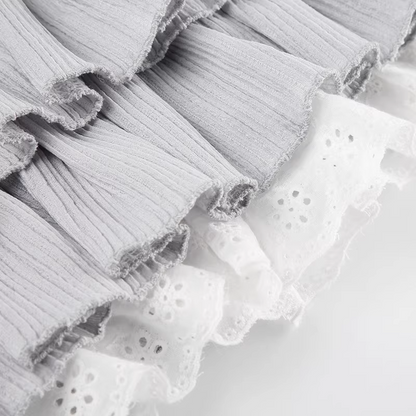 フリルレースショートスカート/cm0255