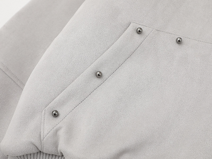 耳付きフードクロスデザインジャケット cm0015