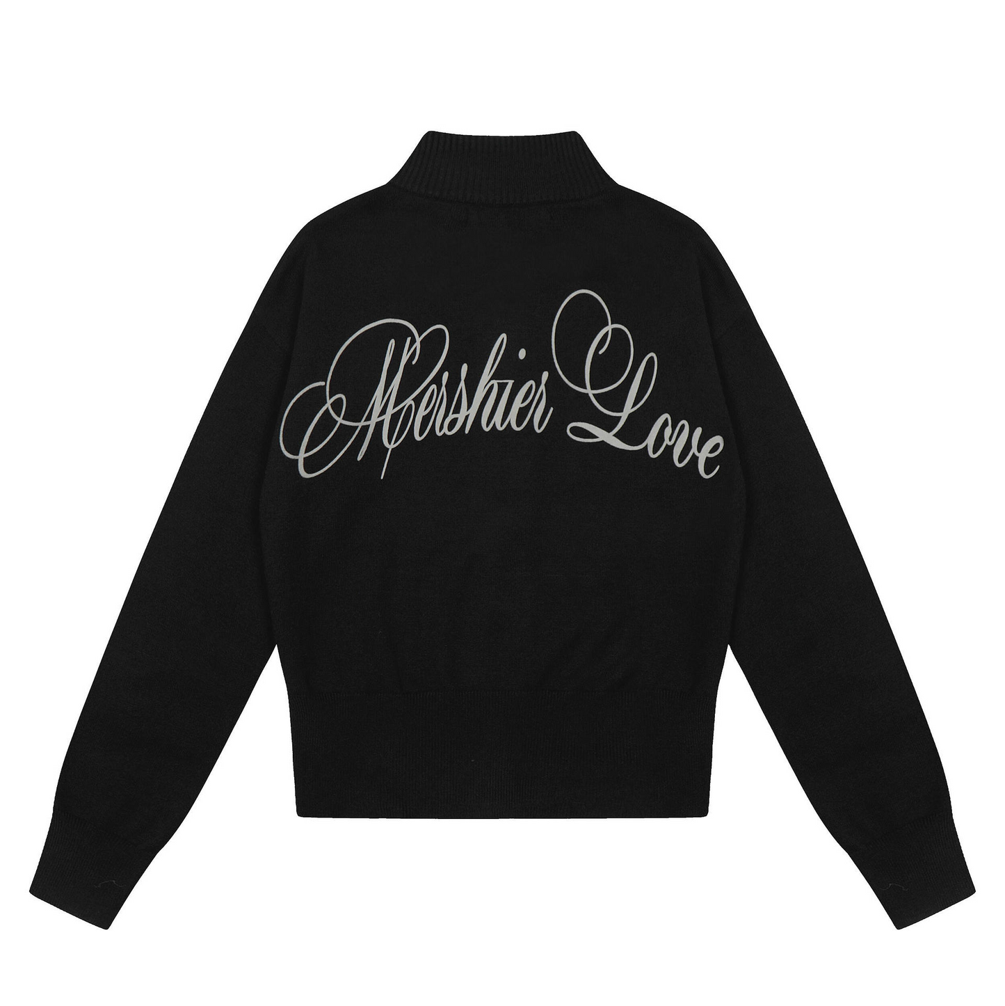 ジップアッププリントロゴカーディガン/2color/cm0132