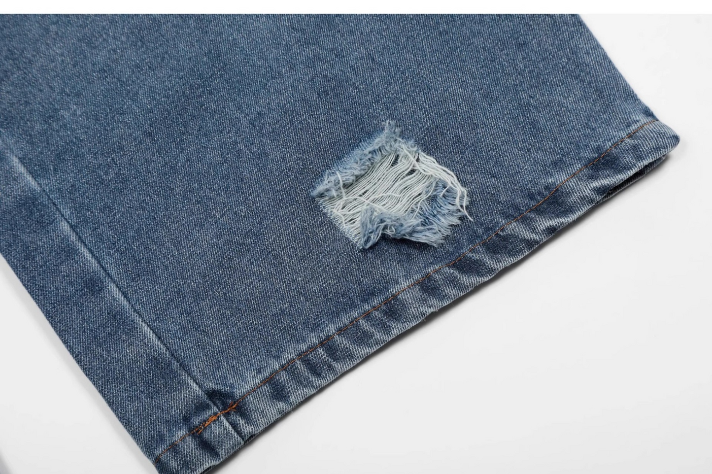 アルファベットスタープリントデニムパンツ/cm0111